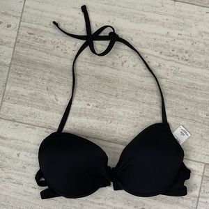 Mossimo- Black Padded Bikini Top. New without tags.